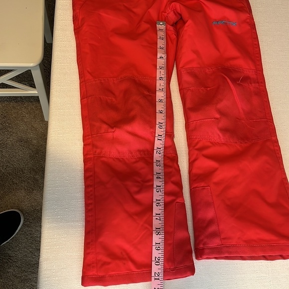 Arctix kids ski pants, size S adjustable waist taps, gaiters,good condition - Picture 7 of 7